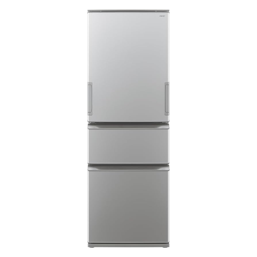 Amazon | シャープ 冷蔵庫 幅60.0cm 374L ピラーレスフレンチ